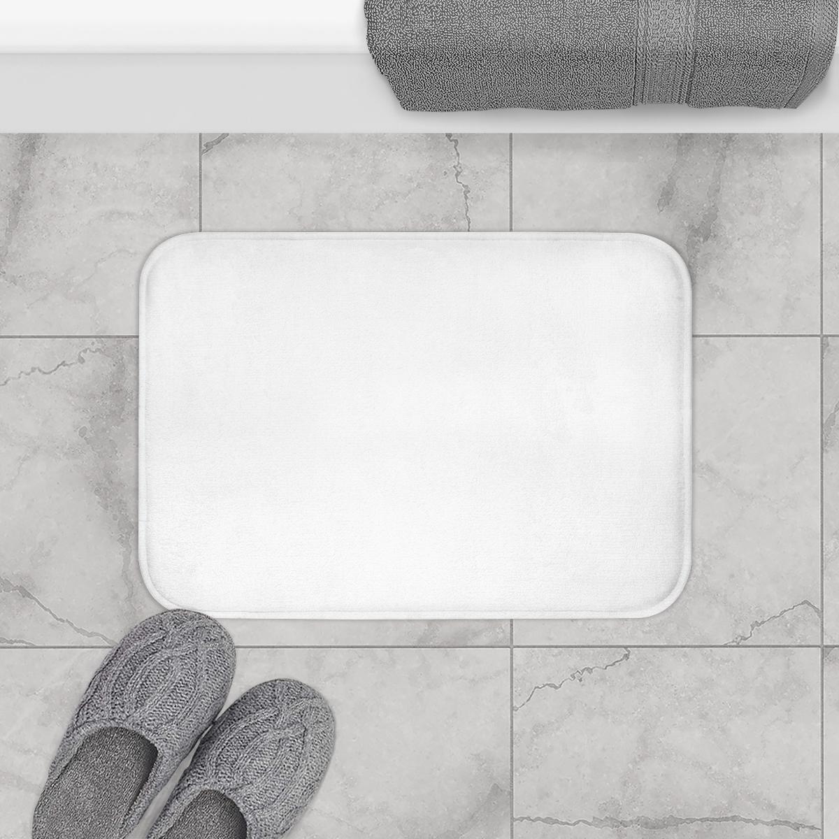 Personalized Photo Bath Mat (context)